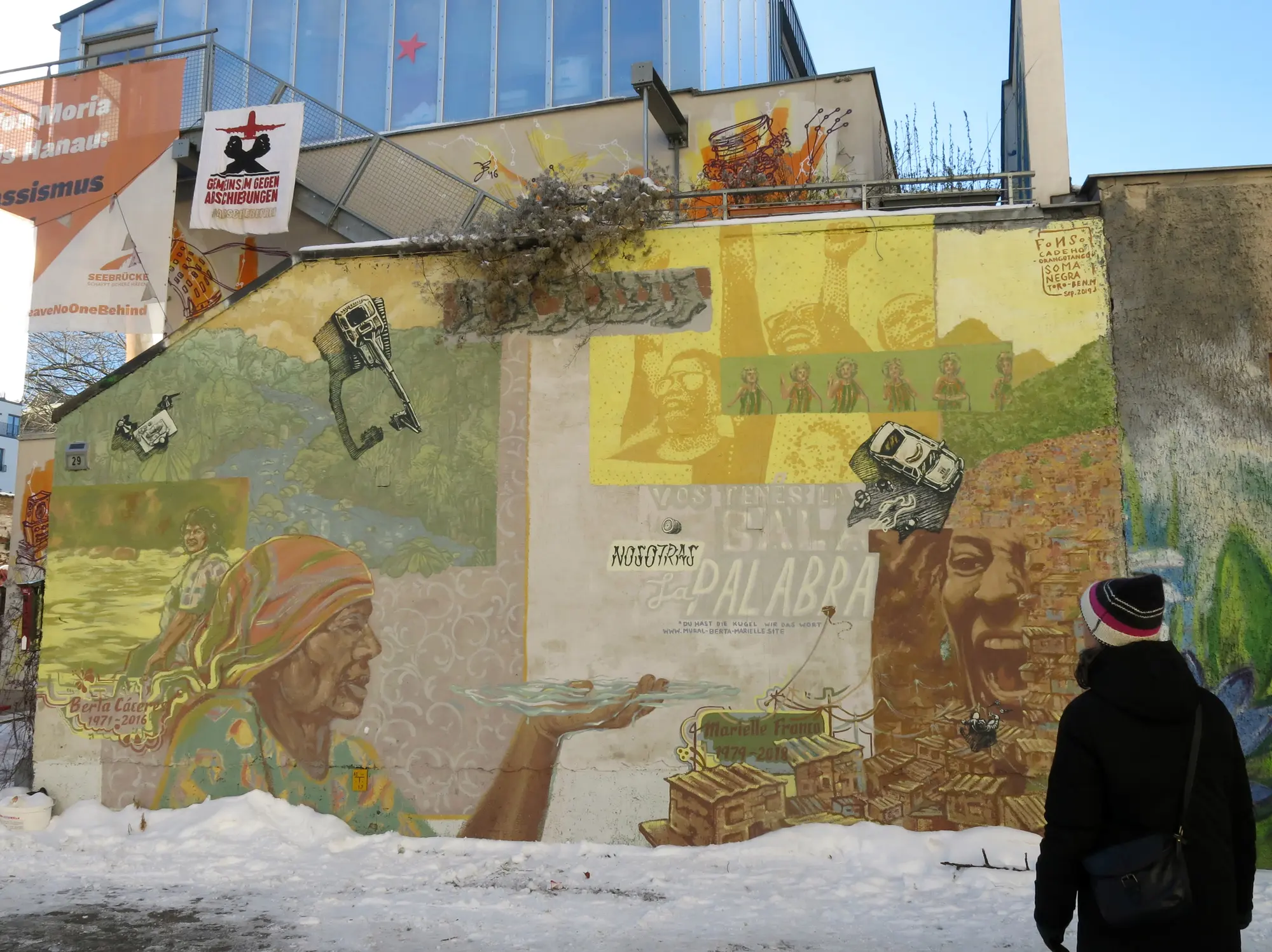 Berta & Marielle Mural